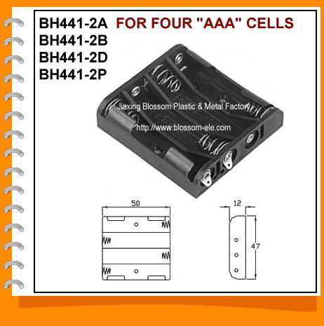 7号4节并排电池盒（BH441-2）