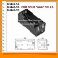Four AAA Cell Battery Holder(BH443-1)