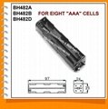 Eight AAA Cell Battery Holder(BH482)