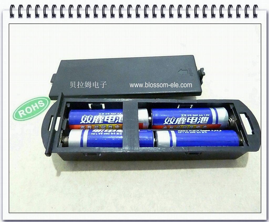 4 "AA" Battery Holder for Safe(SBH-342) 3