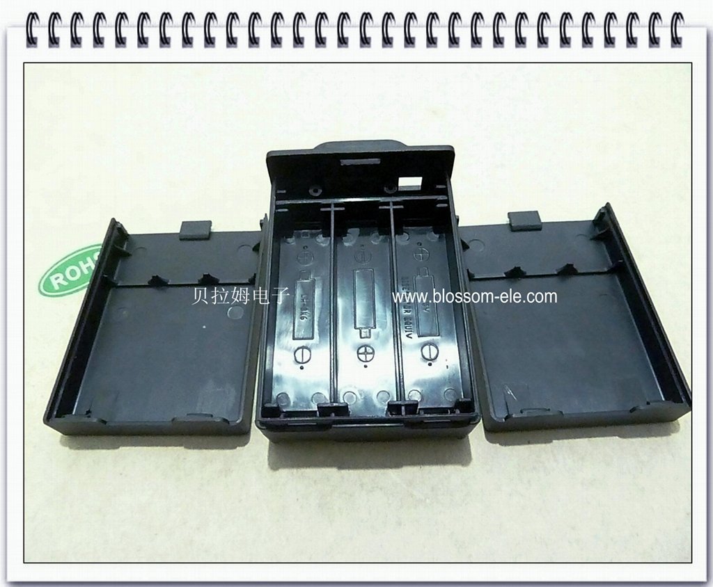 6 "AA" Battery Holder with Lid (SBH-363) 4