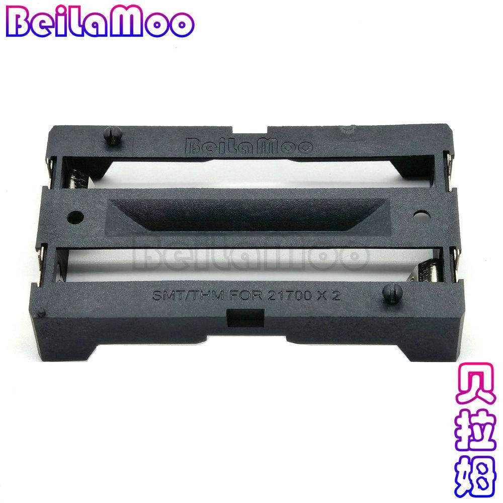 21700*2 Cell PC Pins Battery Holder  5