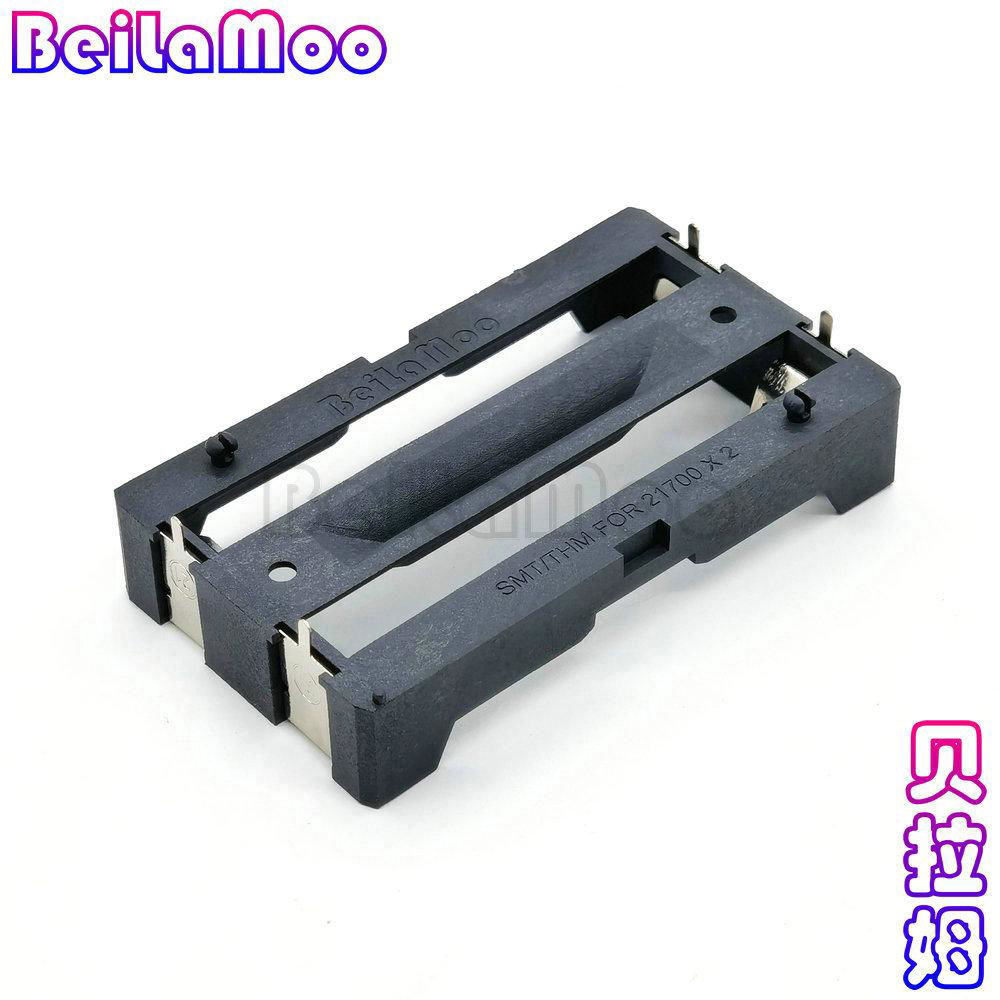 21700*2 Cell PC Pins Battery Holder  2