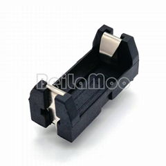 14250,1/2AA Battery Holder with Thro-Hole PC Pins