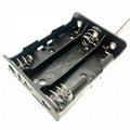 三節串聯18650導線電池盒