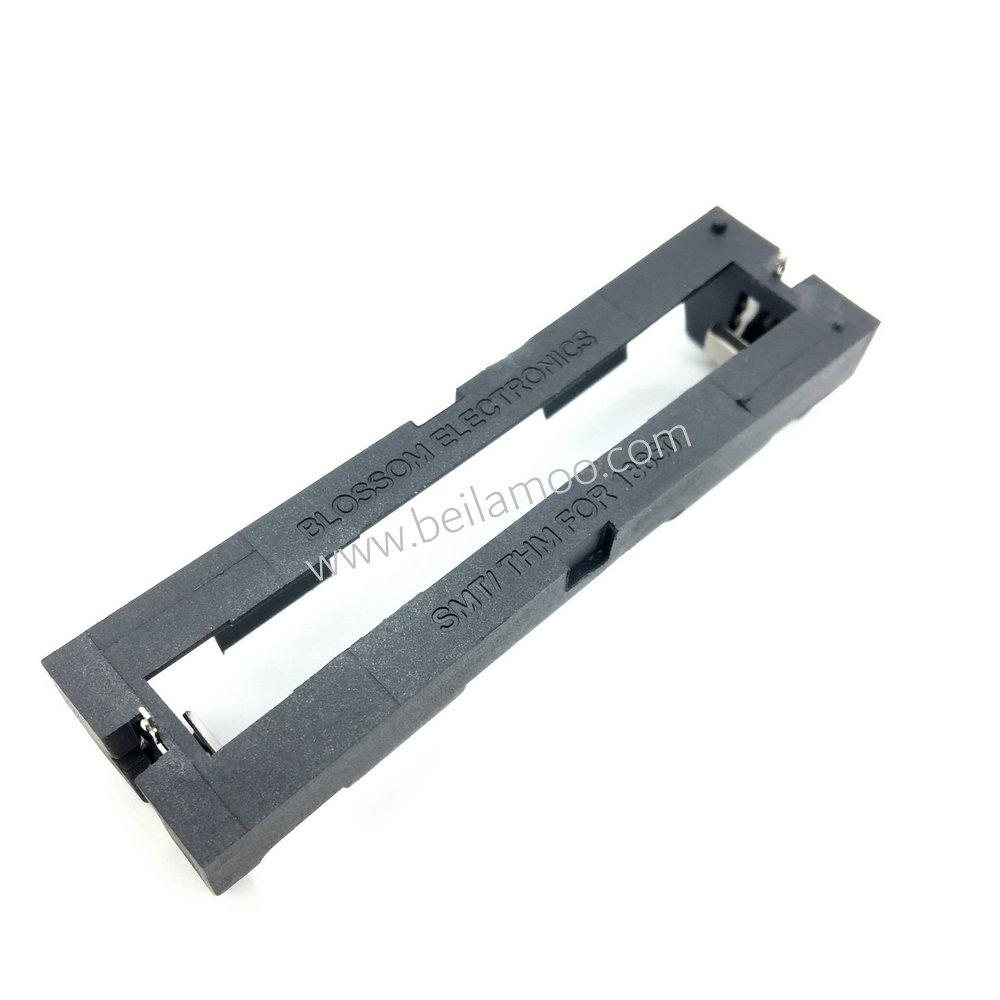 ONE 18650 Battery Holder with Thro Hole Mount (PC PINS) 2