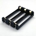 PC Pins 18650*3 Cells Battery Holder 