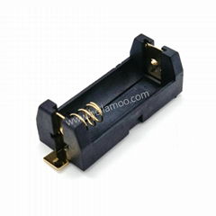 ONE CR123A Battery Holder with Surface Mount (SMT) (Spring)