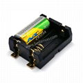 TWO CR123A Battery Holder with Surface Mount (SMT)(Spring)