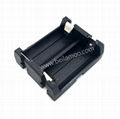 TWO CR123A Battery Holder with Thro Hole