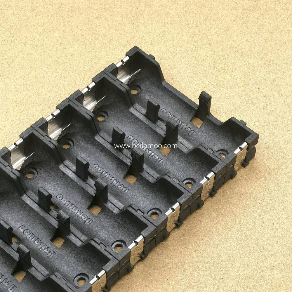 18650可拼接组合式焊孔电池盒-并联 3
