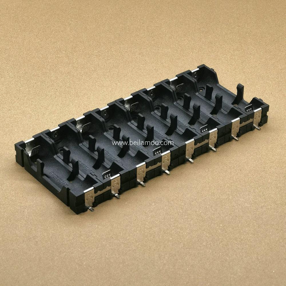 18650可拼接組合式貼片電池盒-串聯 2