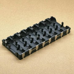 18650可拼接组合式焊孔电池盒-串联