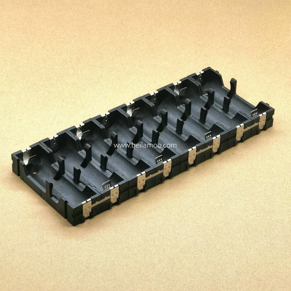21700可拼接组合式焊孔电池盒-串联
