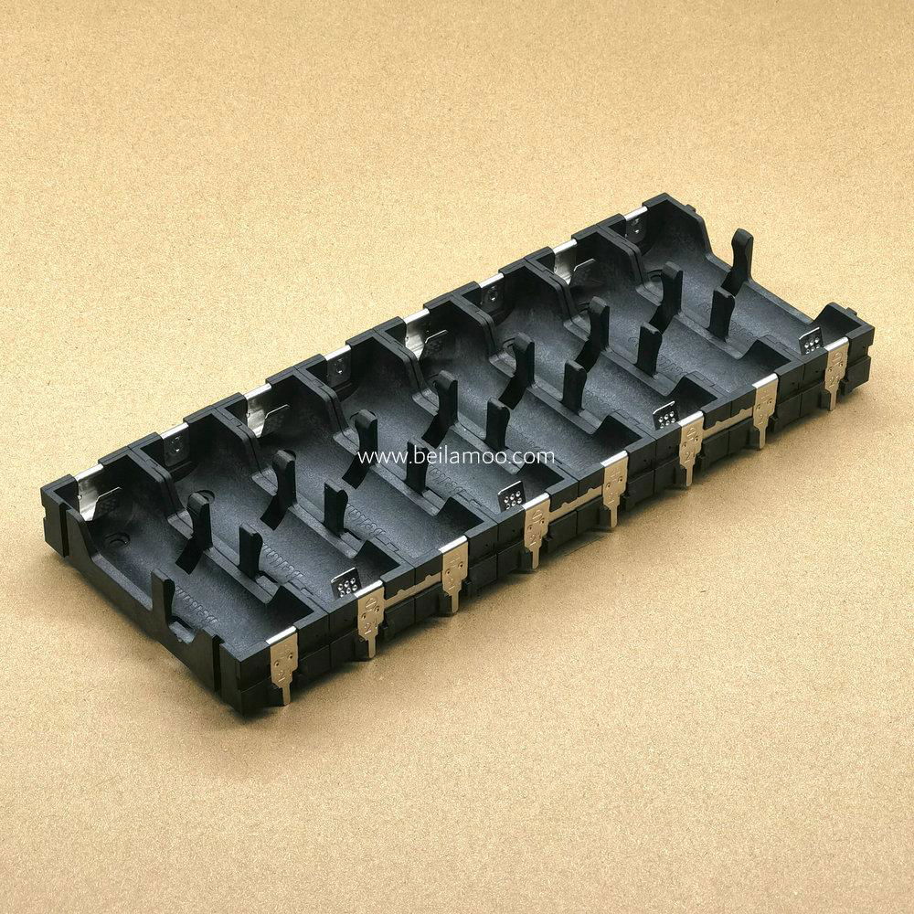 Free Combination 21700 Battery Holder with Thro Hole Mount in Series (PC PINS) 2