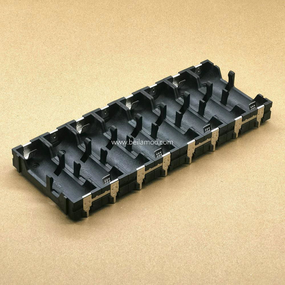 Free Combination 21700 Battery Holder with Thro Hole Mount in Series (PC PINS)