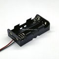 TWO 18650*2 Battery Holder with Wire Leads in Series 7.4V DC