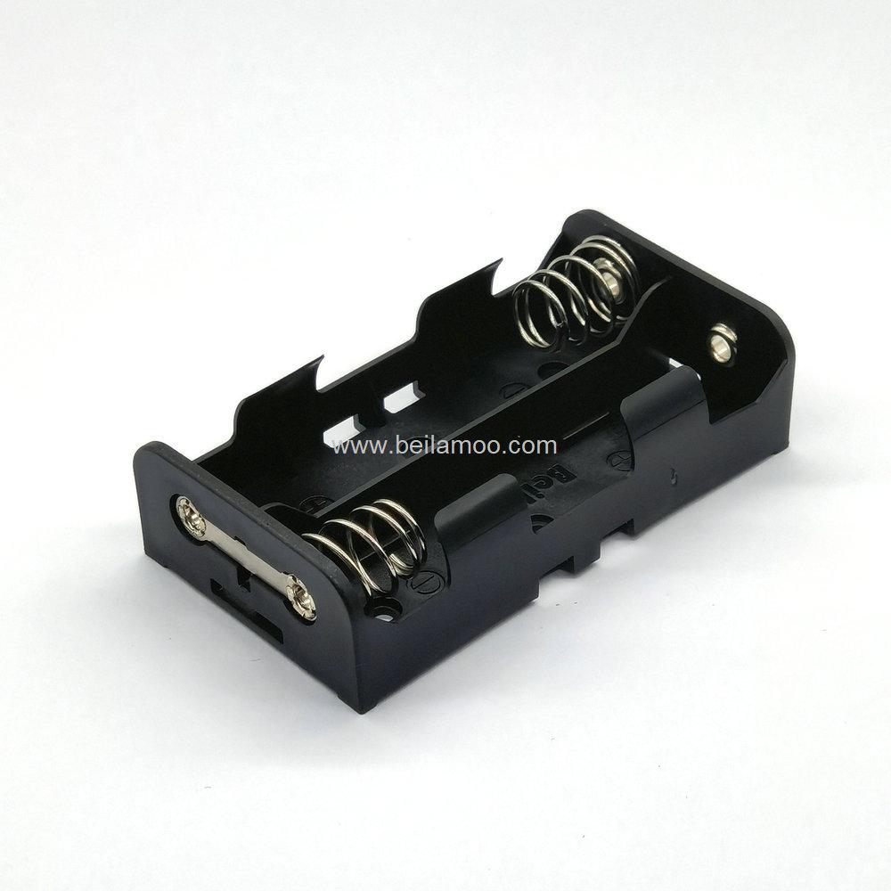 TWO 21700*2 Battery Holder with Solder Lug in Series 7.4V DC 2