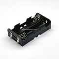 TWO 21700*2 Battery Holder with Solder Lug in Series 7.4V DC
