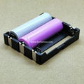 THREE 21700 Battery Holder with Solder Lugs