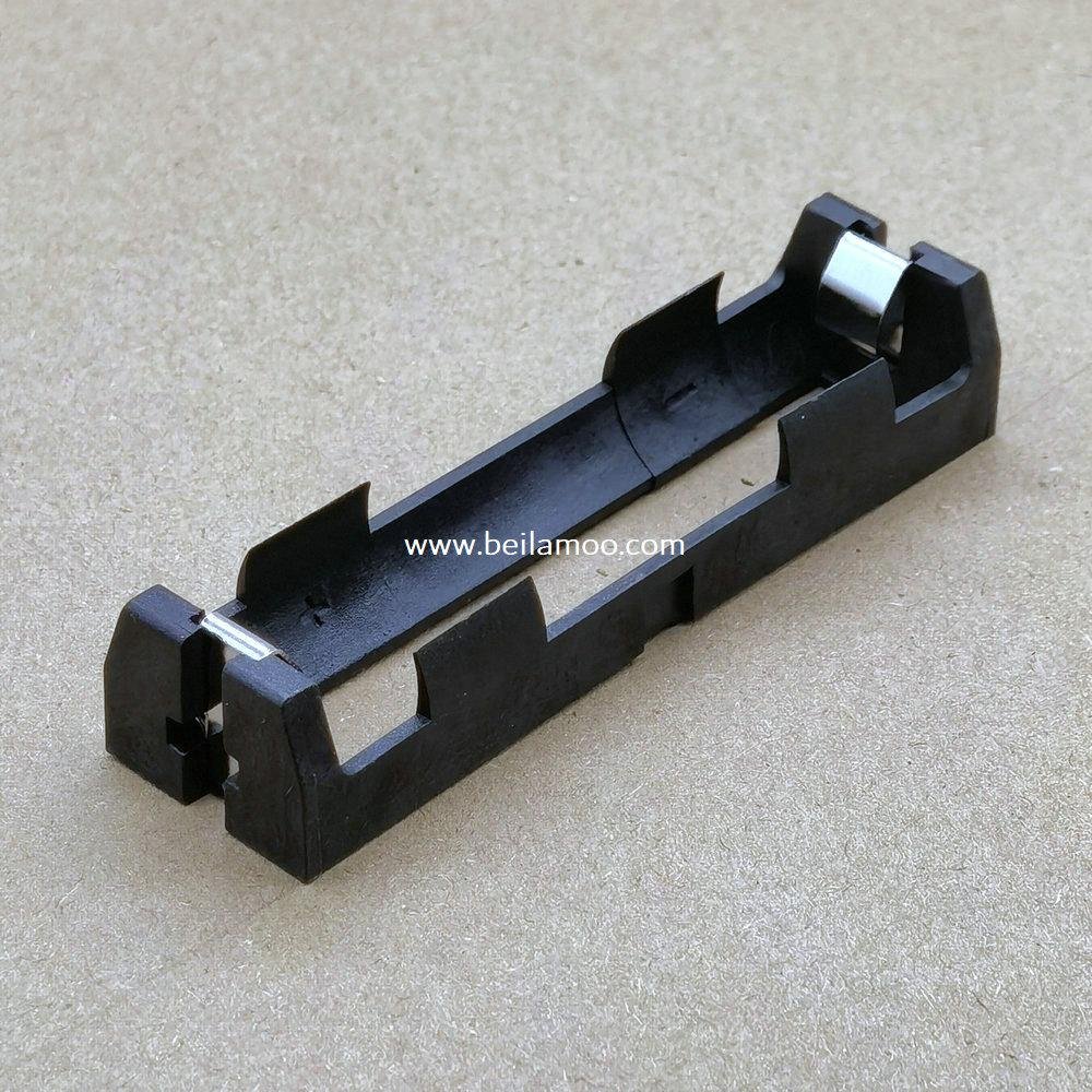 ONE 18650 Battery Holder with Thro Hole Mount (PC PINS)