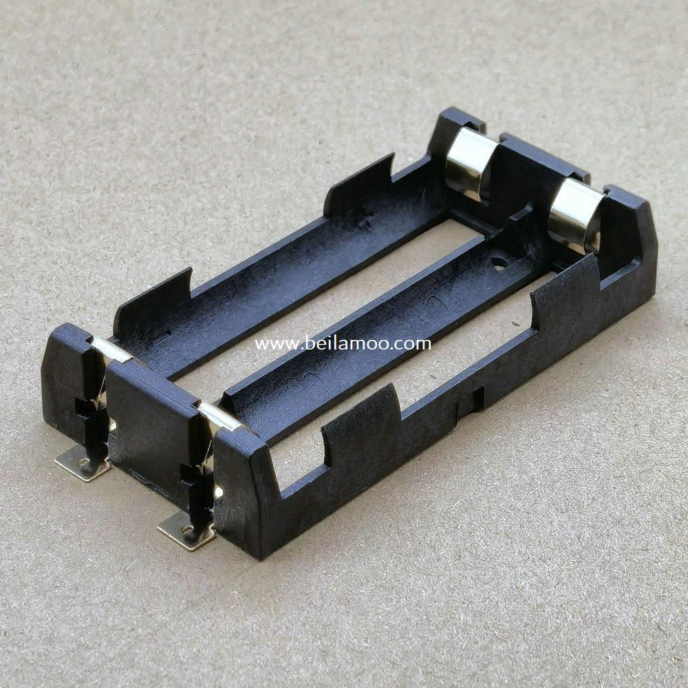 TWO 18650 Battery Holder  with Surface Mount (SMT)
