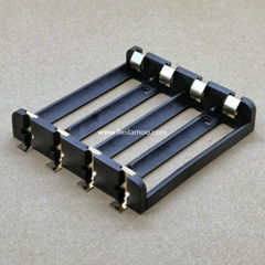 FOUR 18650 Battery Holder with Surface