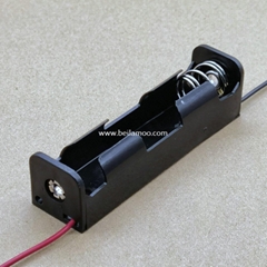 18650*1 Battery Holder with Wire Leads 3.7V DC