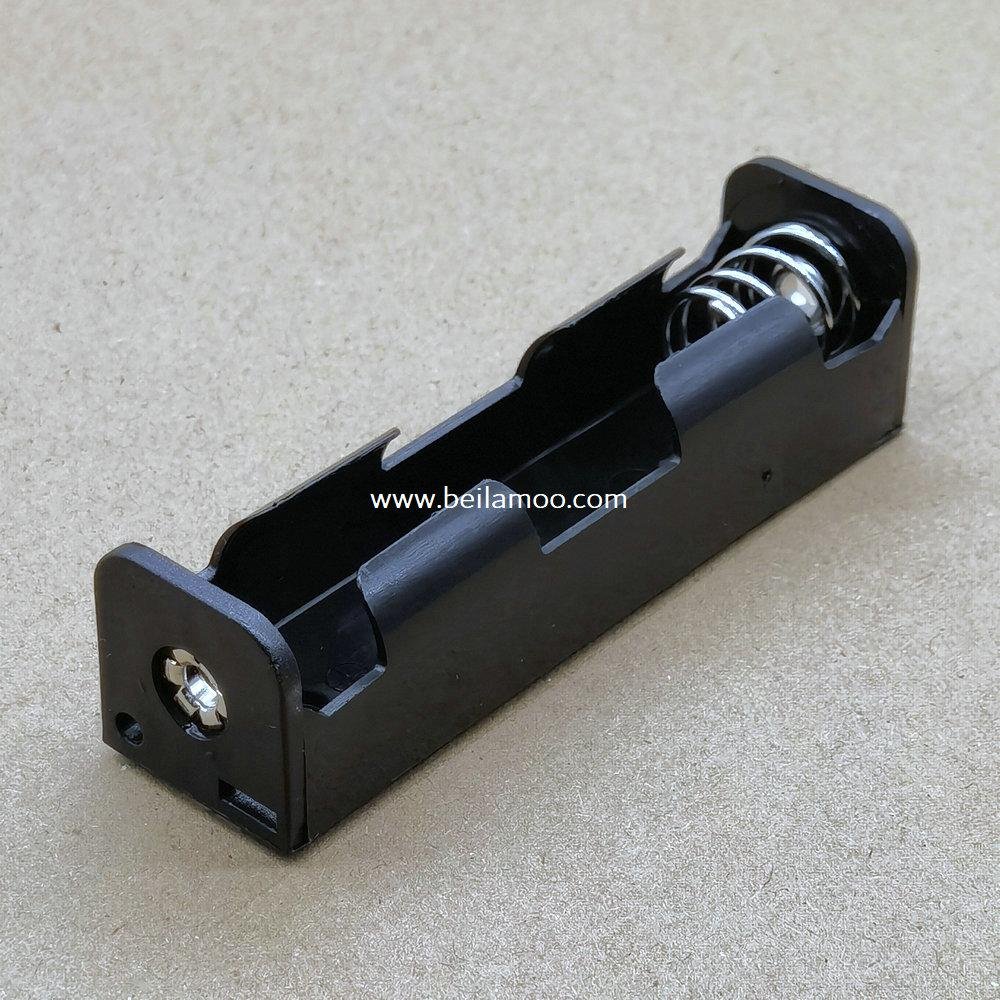 18650*1 Battery Holder with PC Pins 3.7V DC