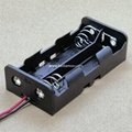 In Series 18650*2 Battery Holder with Wire Leads 7.4V DC