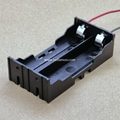 Two 18650 In Series Battery Holder with Wire Leads 7.4V DC 1