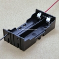 Two 18650 in Parallel Battery Holder with Wire Leads 3.7V DC