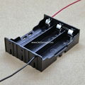 Three 18650 In Series Battery Holder with Wire Leads 11.1V DC 1