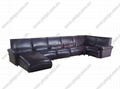 leather sofa