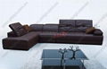 leather functional sofa 1