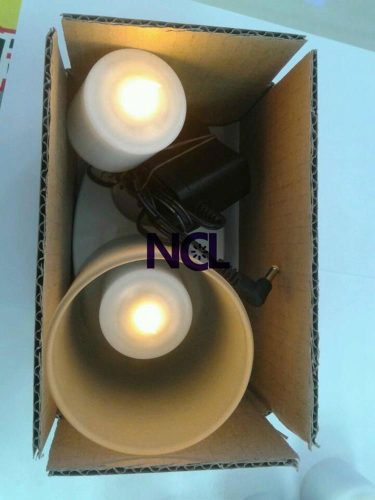 Wireless charging gravity sensor waterproof 0.1W LED Candle Light  2