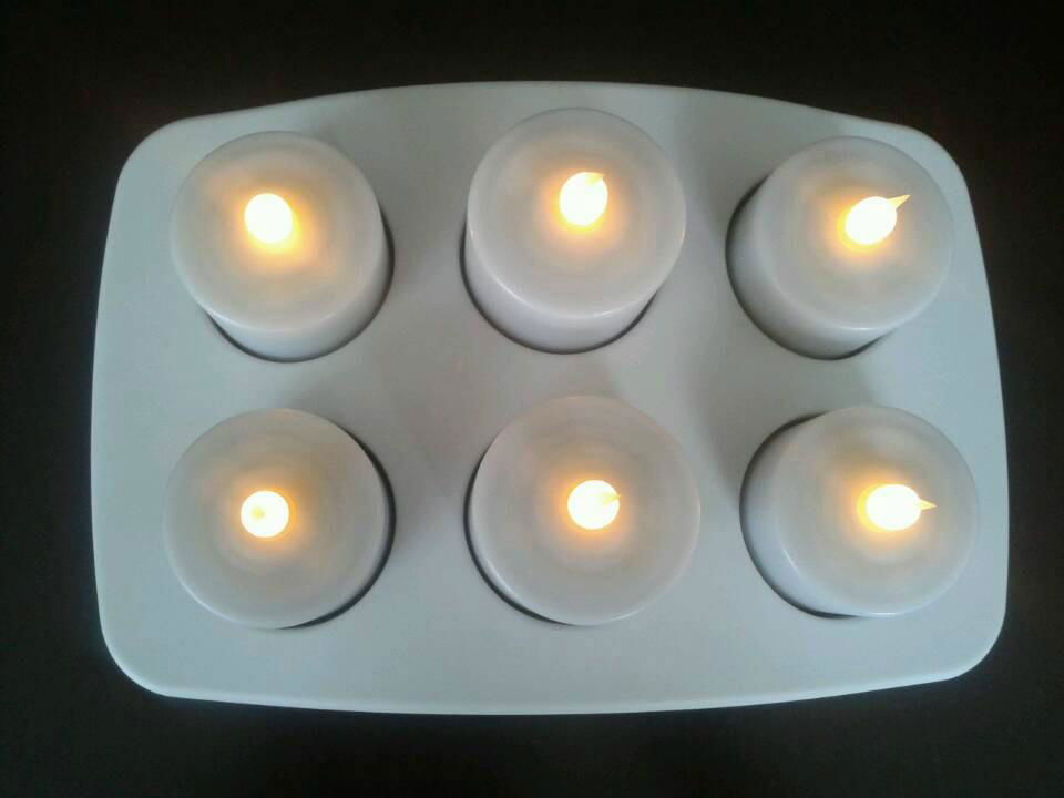 Wireless rechargeable LED Candle 6pcs/set