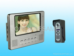 7 inch colour TFT LCD video door phone