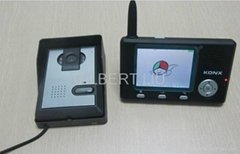 3.5" wireless video door phone/color video door phone 