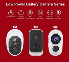 wireless smart wifi battery Camera 