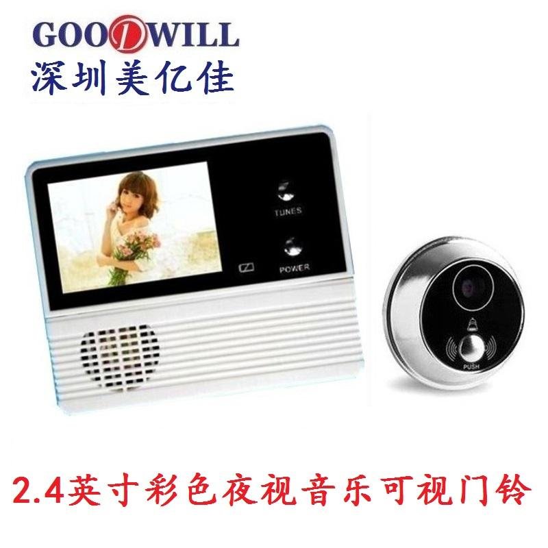  Digital Security Door Viewer ---2.4"LCD DOOR VIEWER 3