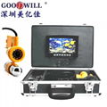 Color underwater camera monitor with DVR GW111DR