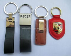 Car Leather keychain