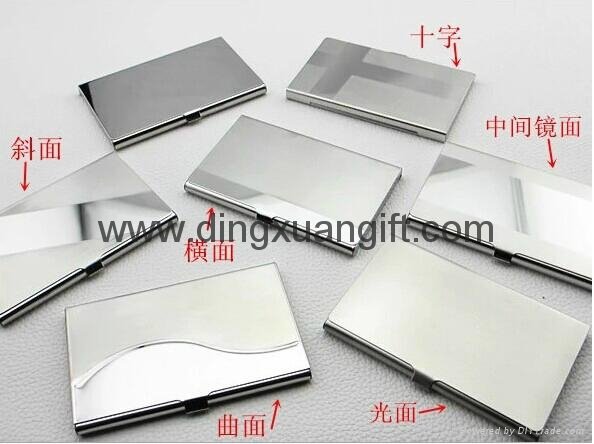 Stainless steel business card cases 2