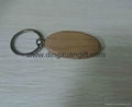 Wooden keyring