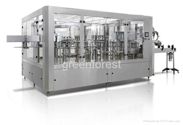 Bottled water washing filling capping machine  3