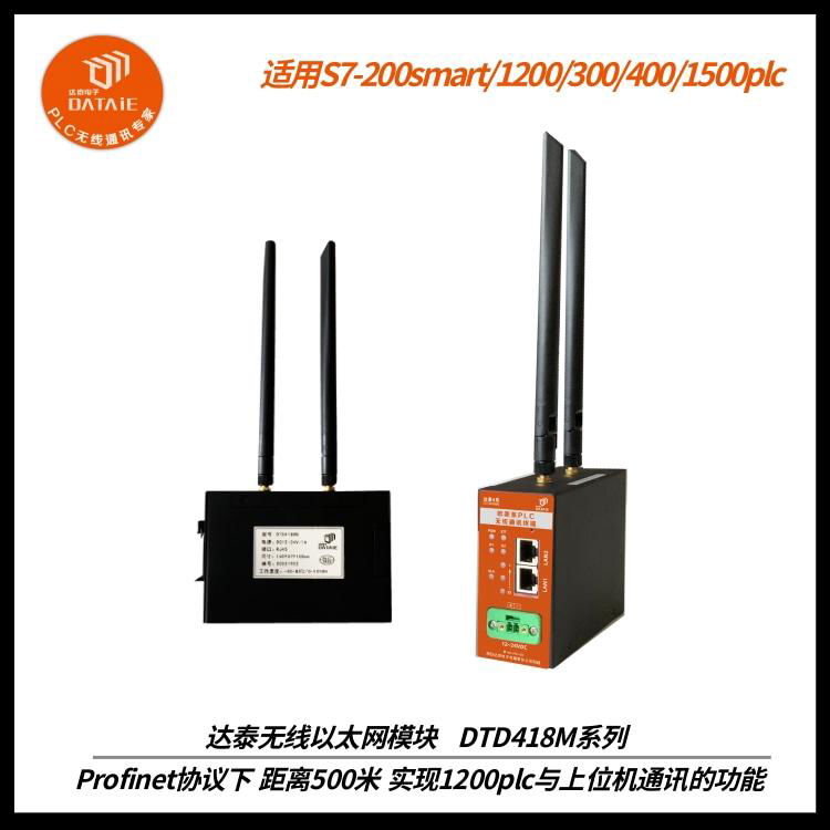 西门子无线通信模块自带双以太网通讯口 全数字加密传输 4