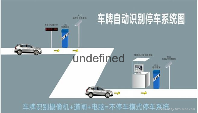 宜昌车牌识别停车场一体机 5