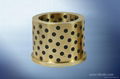 Solid grease inlaid bushing 