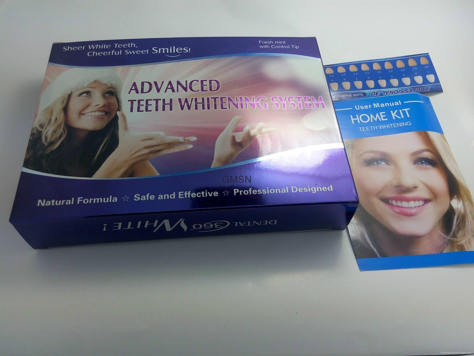 LED Light Teeth Whitening Strips Teeth Whitening Type teeth Whitening Strips Non oem (China